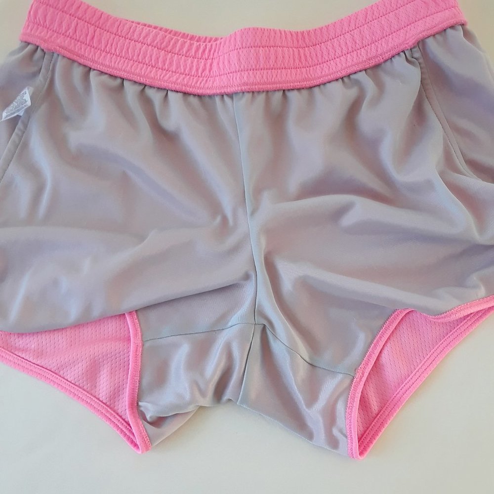 Danskin Bundle Of 2 Running Mesh Shorts - Pink & … - image 6